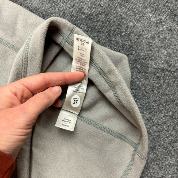 PATAGONIA Womens Lightweight Micro D Fleece Dove Grey 1/4 Zip size: Large - Picture 5 of 7
